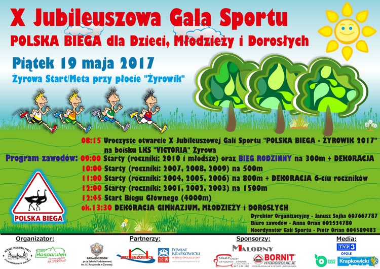 plakat X Gala Sportu POLSKA