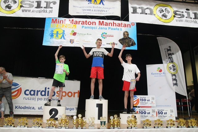 MINI MARATON MANHATAN Pamięci JANA PAWŁA II