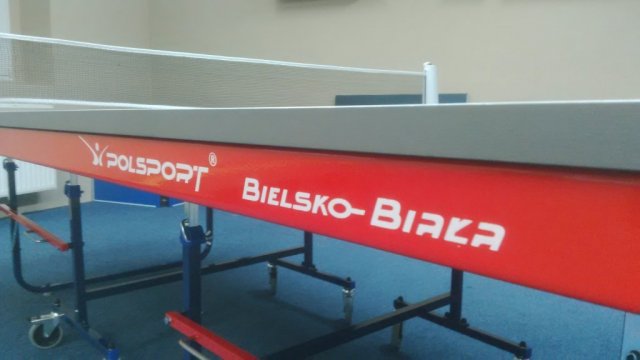 NOWE STOŁY dla sekcji tenisa stołowego w LUKS "Rospondek"
