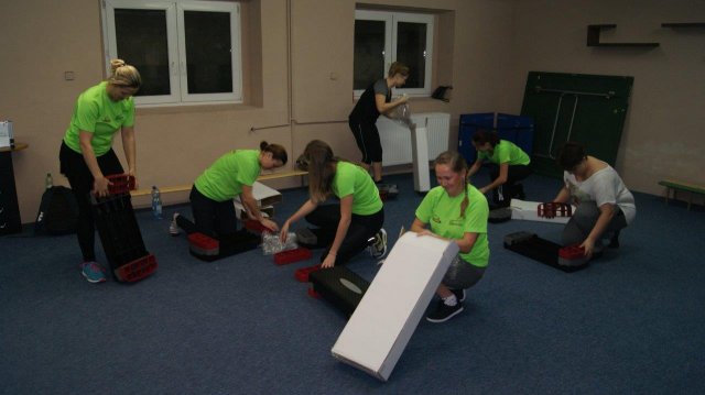 Nowe step'y dla aerobiku