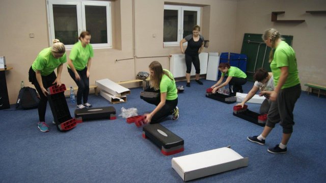 Nowe step'y dla aerobiku