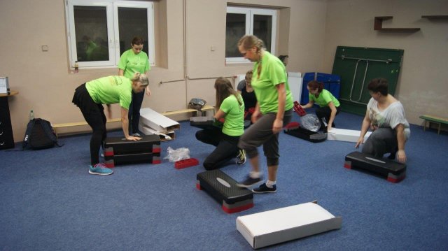 Nowe step'y dla aerobiku