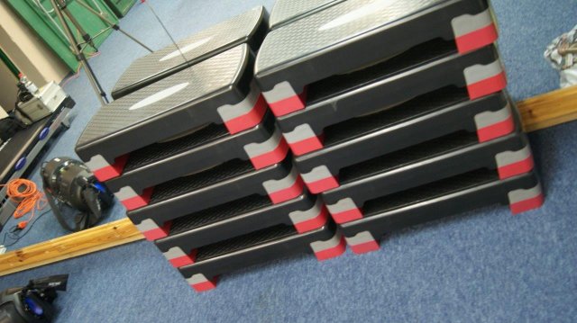 Nowe step'y dla aerobiku