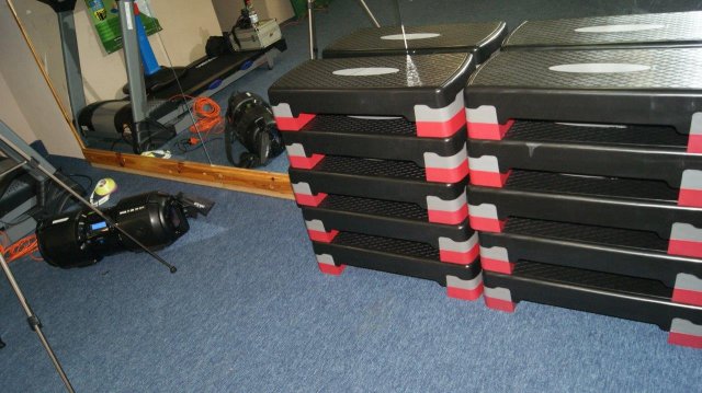 Nowe step'y dla aerobiku