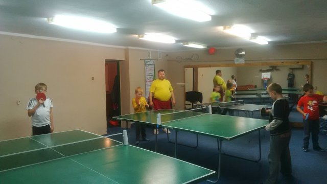10.10.2016 - Zajęcia z tenisa stołowego już ruszyły